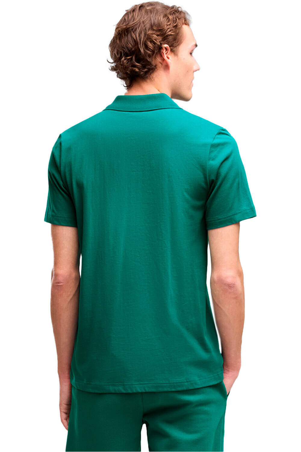 Puma polo manga corta hombre AMF1 Essential Polo vista trasera