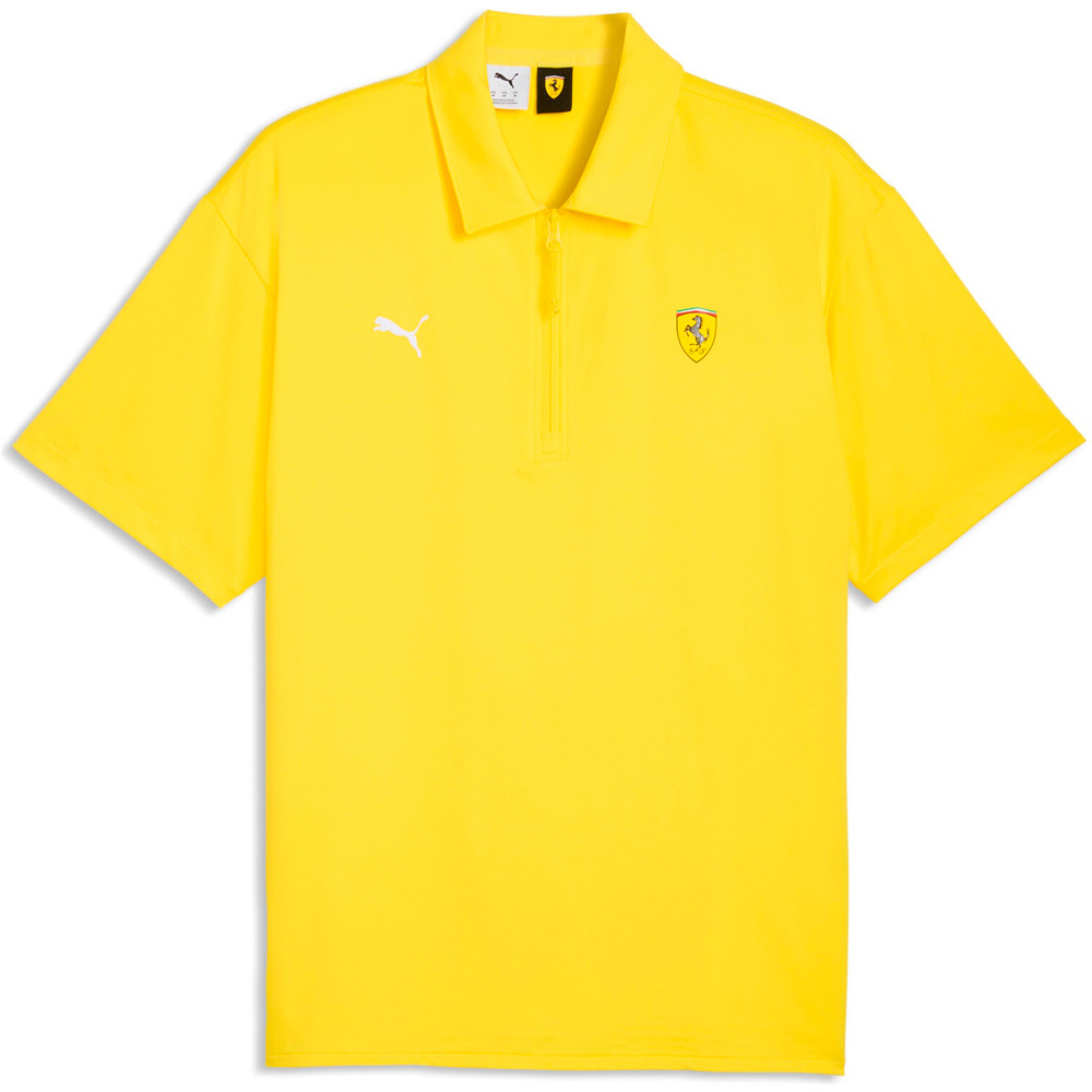Puma polo manga corta hombre Ferrari Cloudspun Po vista frontal