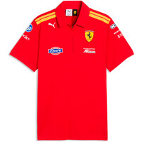 Puma polo manga corta hombre Ferrari Hypercar Rep vista detalle