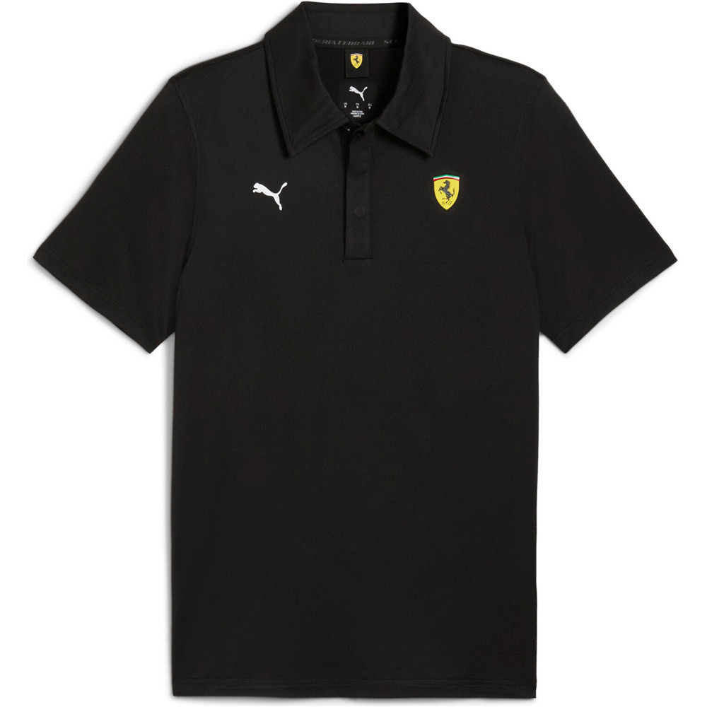 Puma polo manga corta hombre Ferrari Sportswear C vista detalle