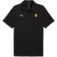 Puma polo manga corta hombre Ferrari Sportswear C vista detalle