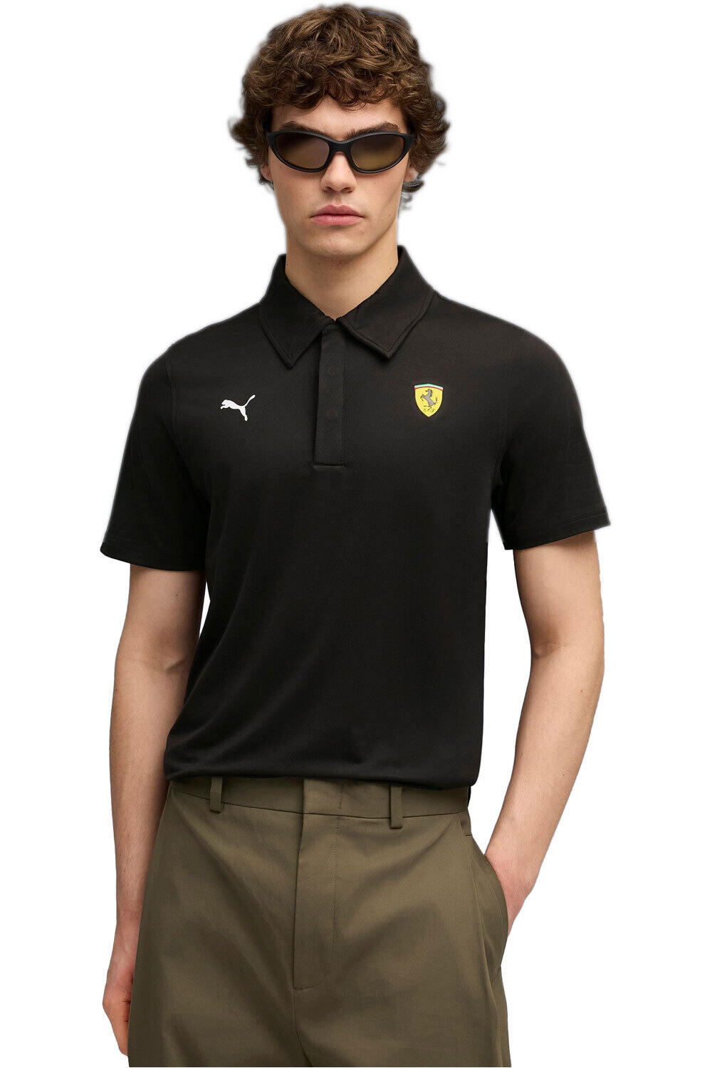Puma polo manga corta hombre Ferrari Sportswear C vista frontal
