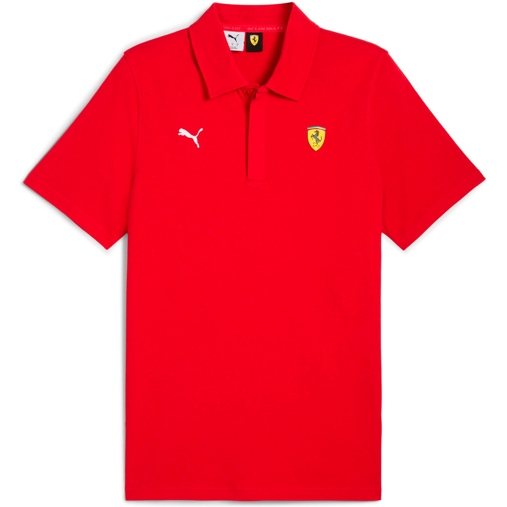 Puma polo manga corta hombre Ferrari Sportswear P vista detalle