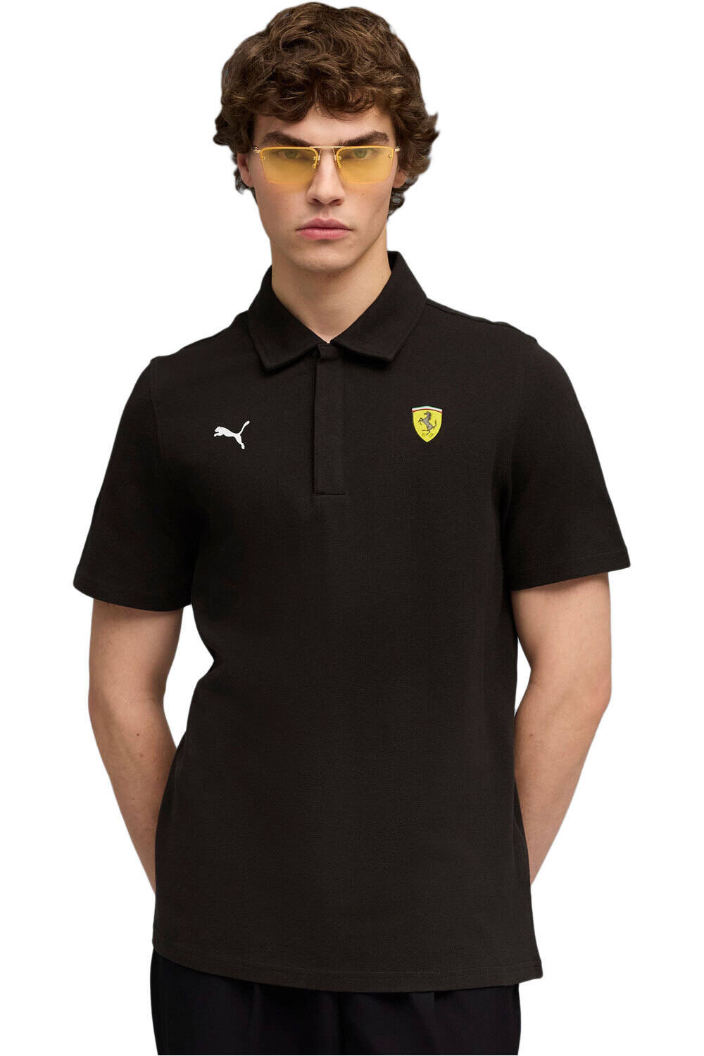 Puma polo manga corta hombre Ferrari Sportswear P vista frontal