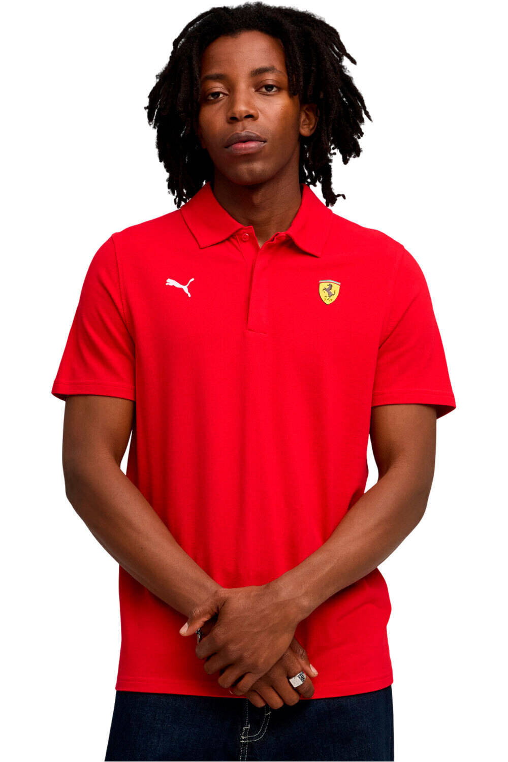 Puma polo manga corta hombre Ferrari Sportswear P vista frontal