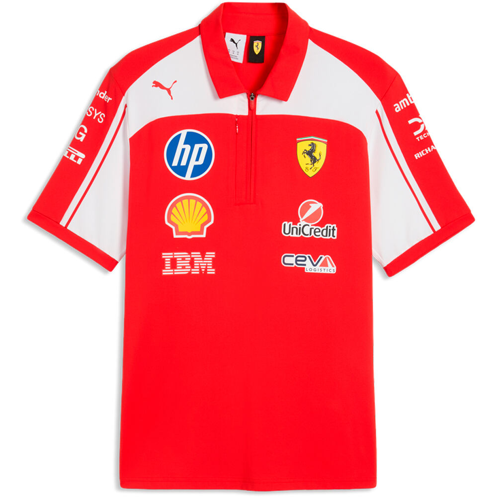 Puma polo manga corta hombre SF Replica Authentic vista frontal
