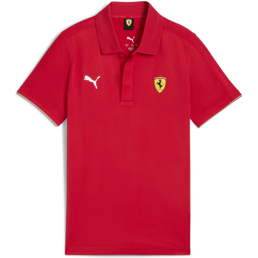 Puma polo manga corta niño Ferrari Race Kids Cloudspun Polo 03