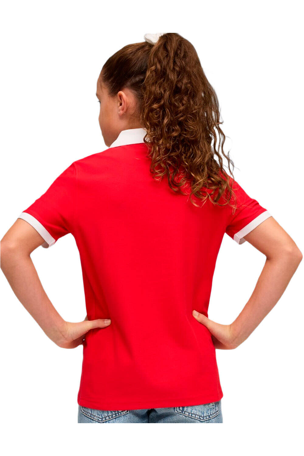 Puma polo manga corta niño Ferrari Race Kids Po vista trasera