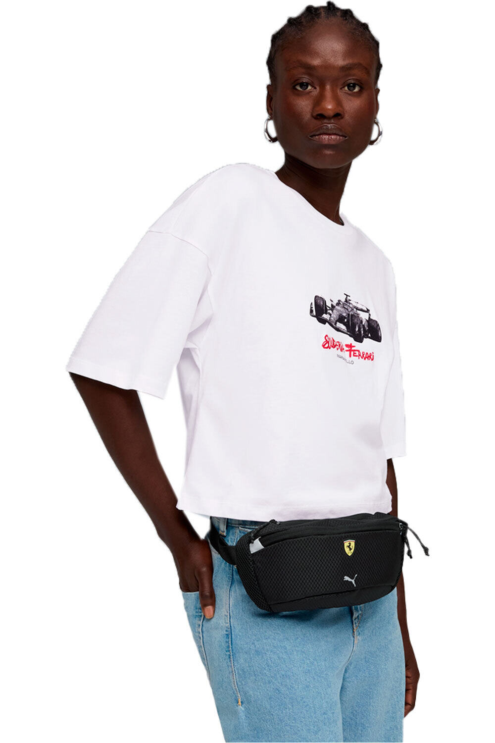 Puma riñonera FERRARI Waist Bag vista frontal
