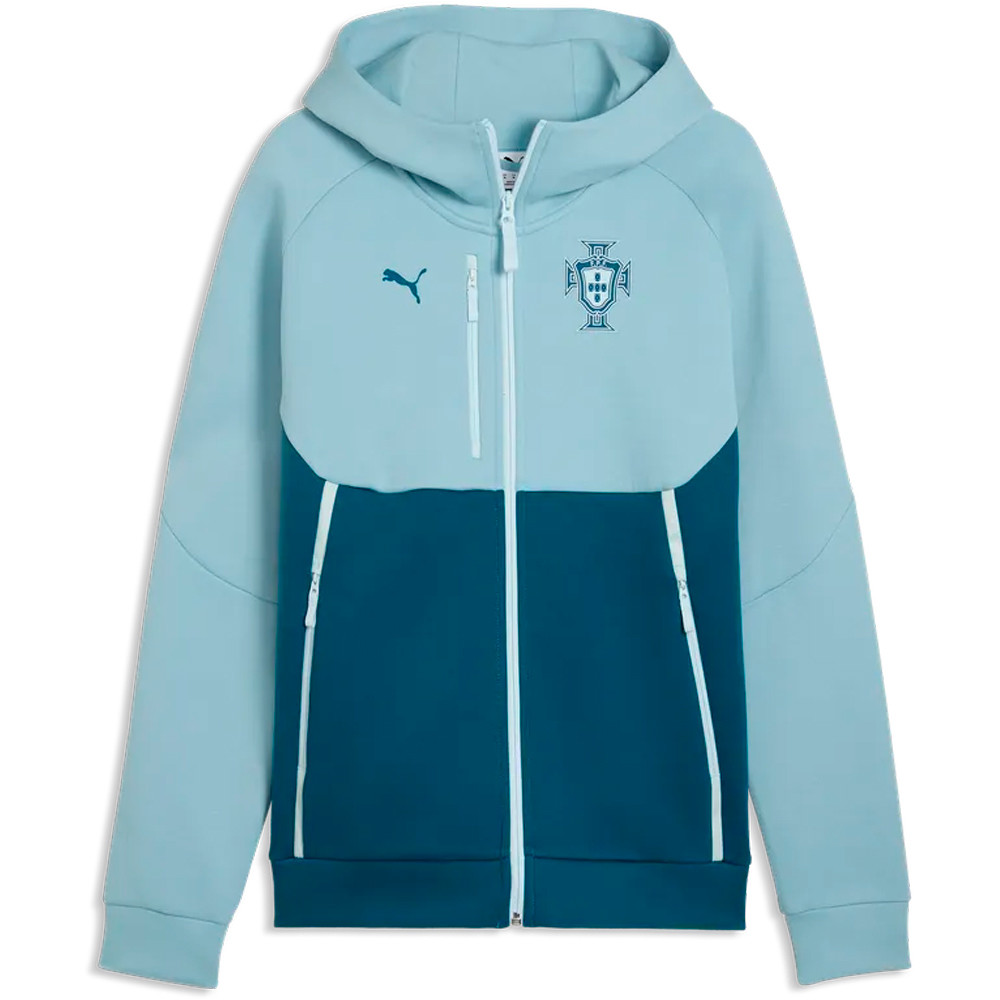 Puma sudadera entrenamiento fútbol FPF PUMATECH FZ Hood 04