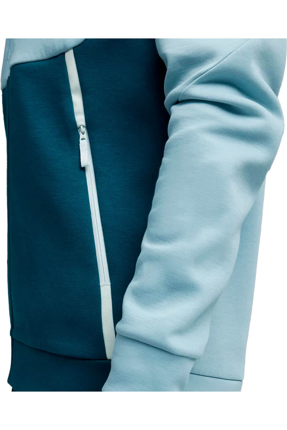 Puma sudadera entrenamiento fútbol FPF PUMATECH FZ Hood vista detalle