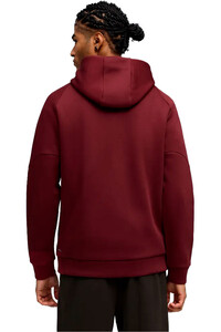Puma sudadera entrenamiento fútbol FPF PUMATECH FZ Hood vista trasera