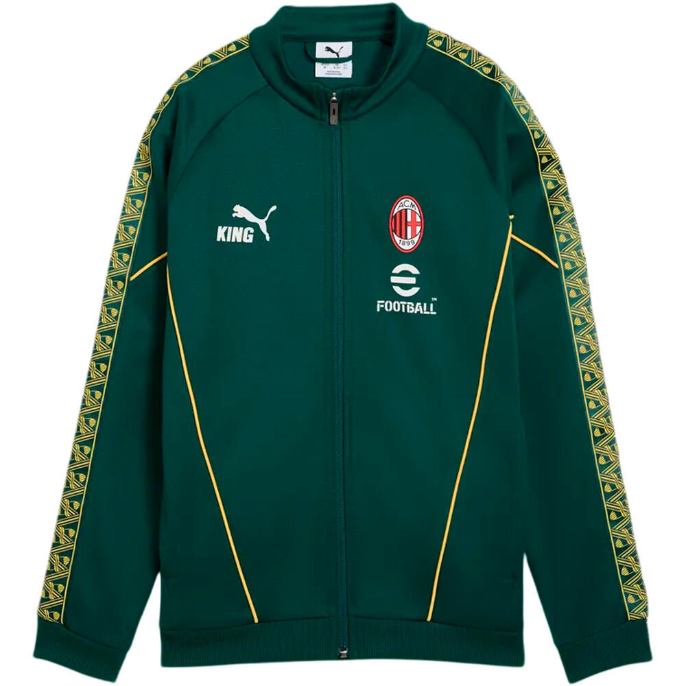 Puma sudadera entrenamiento fútbol niño ACM KING Anthem Jack vista frontal