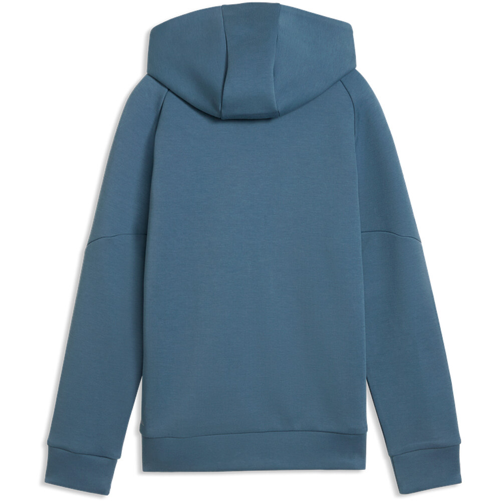Puma sudadera entrenamiento fútbol niño MCFC PUMATECH FZ Hoo 04