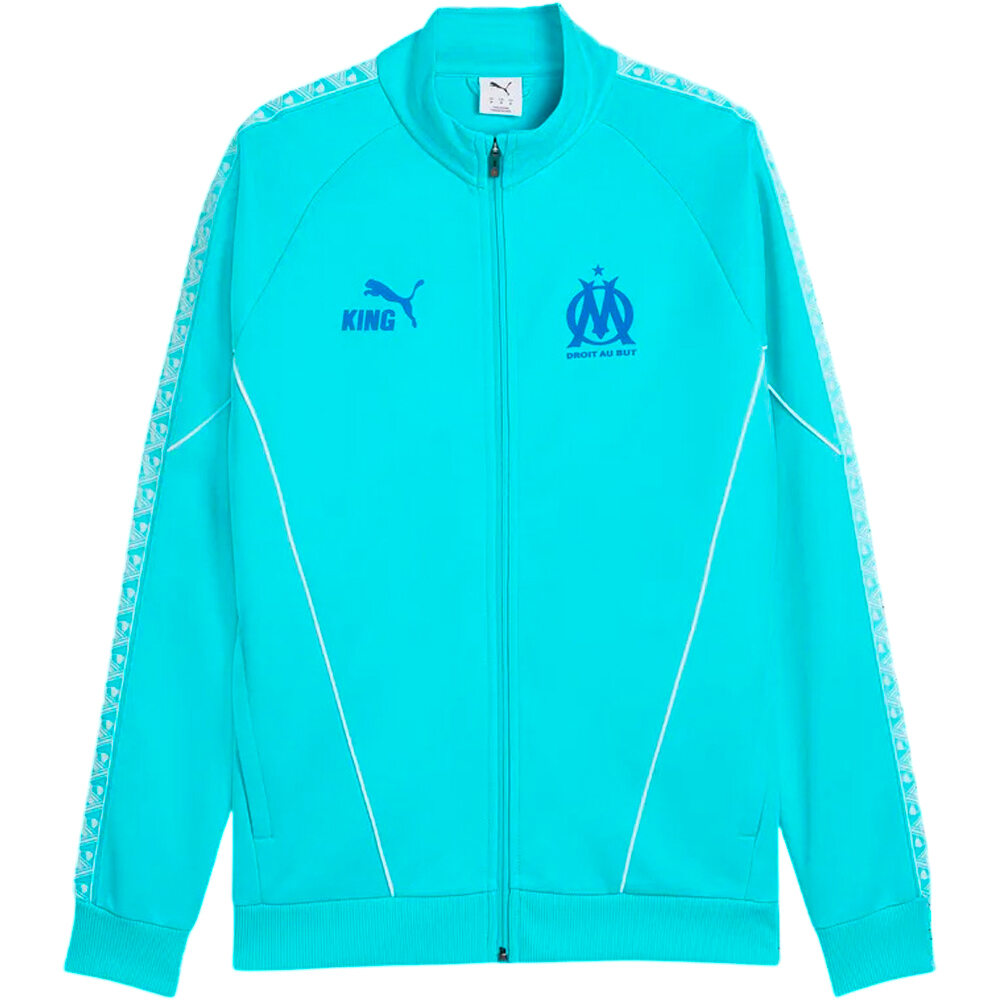 Puma sudadera entrenamiento fútbol OM KING Anthem Jacke vista frontal