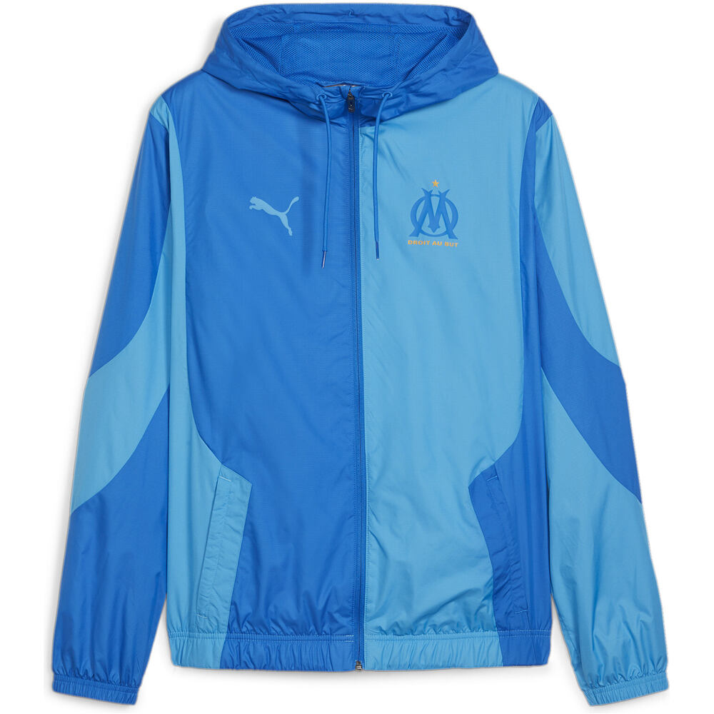 Puma sudadera entrenamiento fútbol OM Prematch Woven Jacket 04