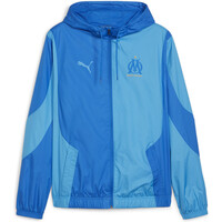 Puma sudadera entrenamiento fútbol OM Prematch Woven Jacket 04