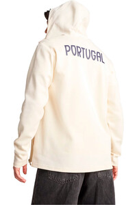 Puma sudadera entrenamiento fútbol PORTUGAL 25 Casuals Hooded Jacket vista trasera