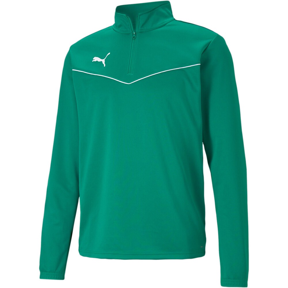 Puma sudadera entrenamiento fútbol teamRISE 1/4 Zip Top vista frontal