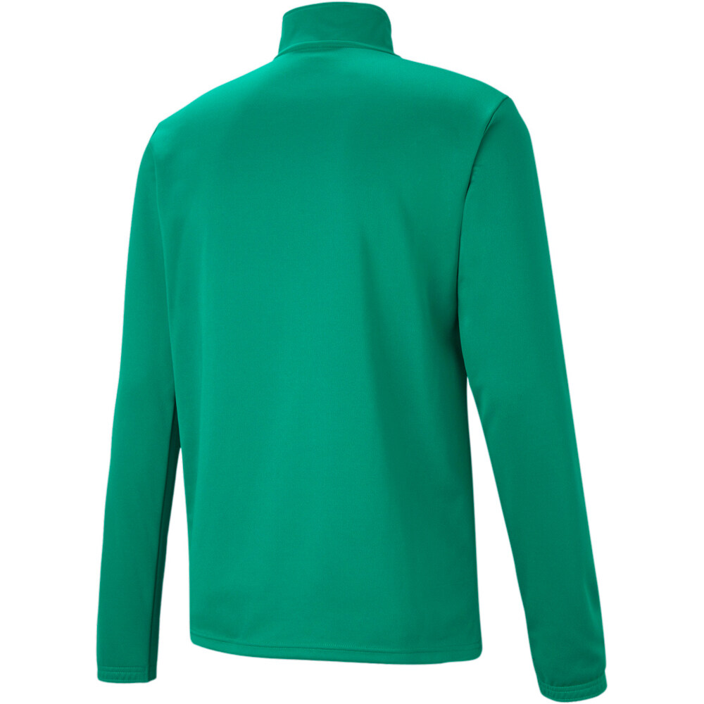 Puma sudadera entrenamiento fútbol teamRISE 1/4 Zip Top vista trasera