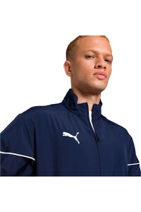 Puma sudadera entrenamiento fútbol teamRISE Sideline Jacket vista detalle