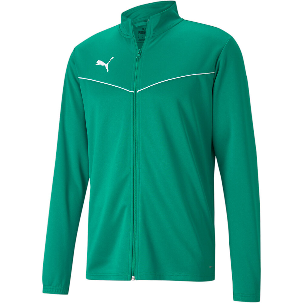 Puma sudadera entrenamiento fútbol teamRISE Training Poly Jacket vista frontal