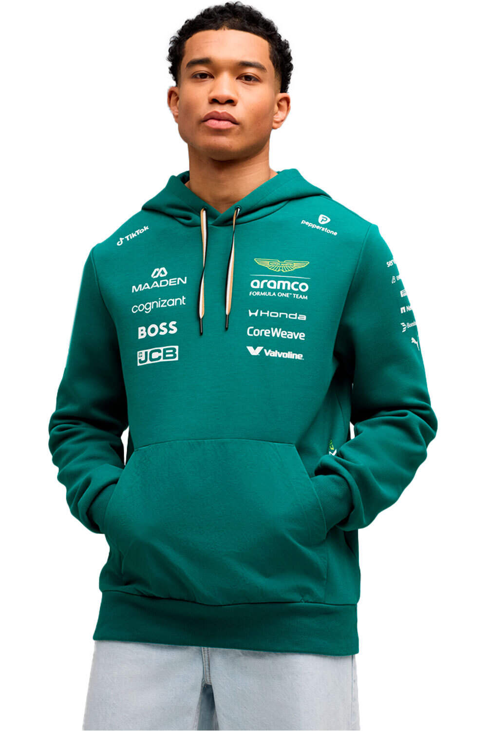 Puma sudadera hombre AMF1 Replica Hoodie vista frontal