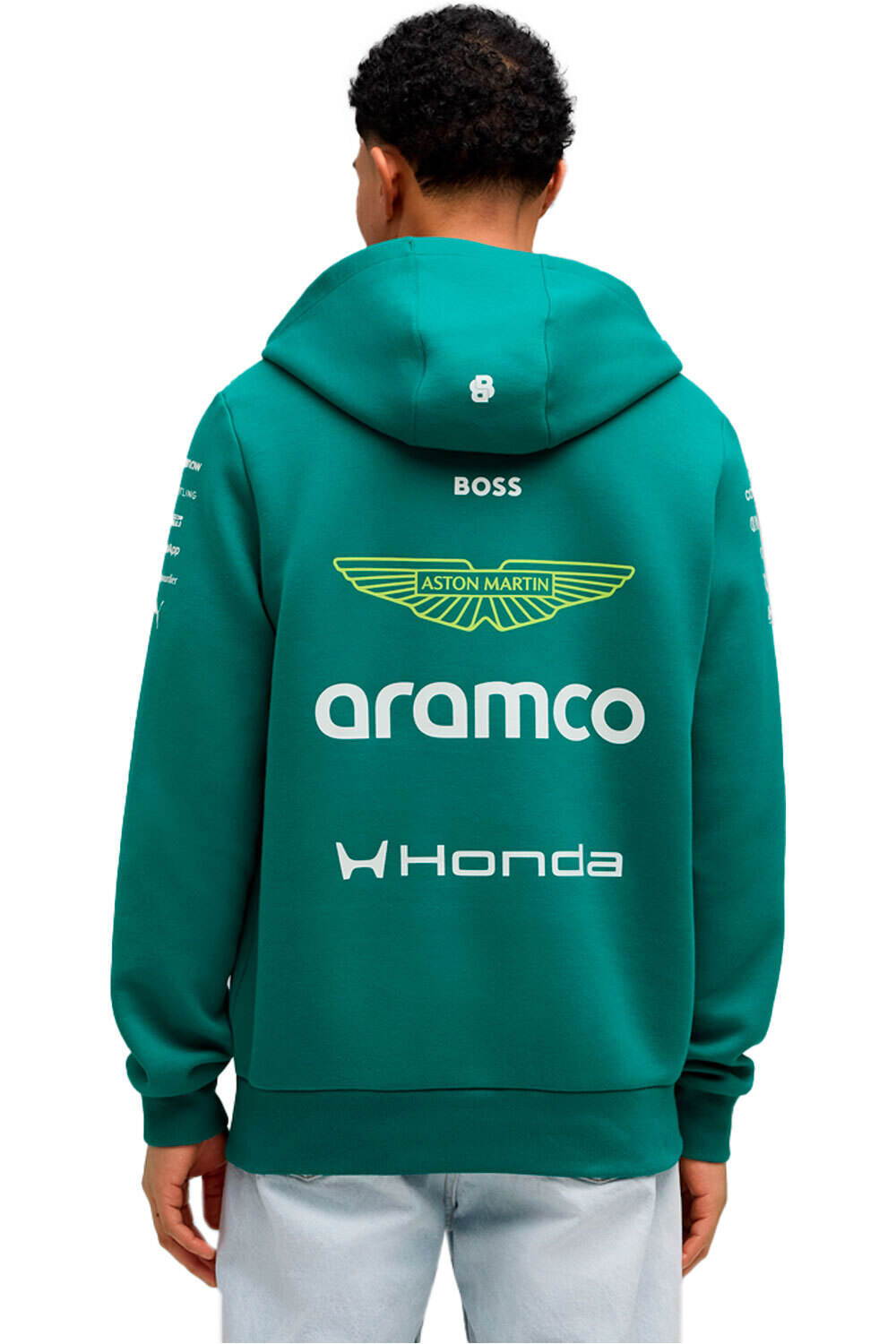 Puma sudadera hombre AMF1 Replica Hoodie vista trasera