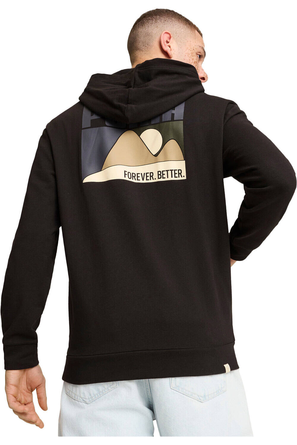 Puma sudadera hombre BETTER SPORTSWEAR Ho vista trasera