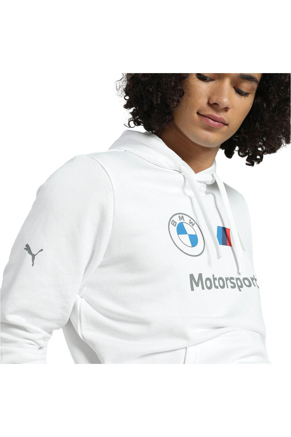 Puma sudadera hombre BMW MMS ESS Hoodie FT vista detalle