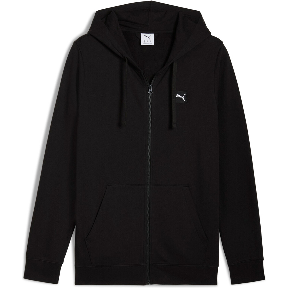Puma sudadera hombre ESS ELEVATED FZ Hood vista frontal