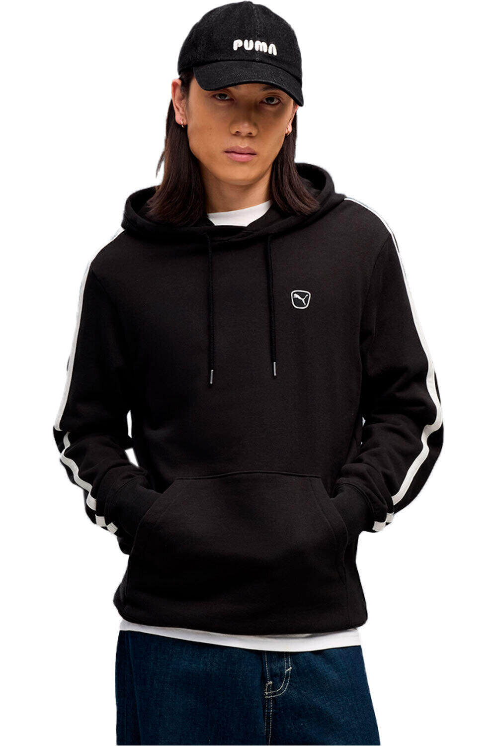 Puma sudadera hombre ESS ELEVATED Hoodie vista frontal