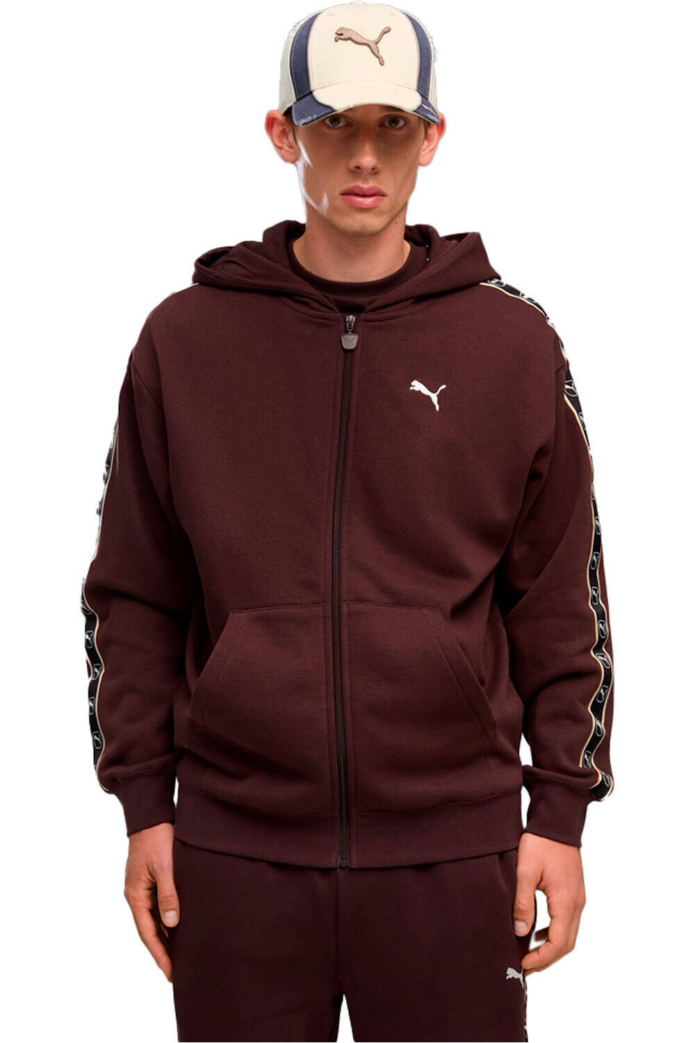 Puma sudadera hombre ESS ELEVATED TAPE Re vista frontal