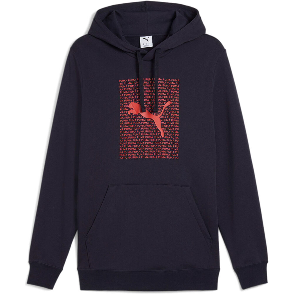 Puma sudadera hombre ESS LOGO LAB Hoodie TR vista frontal