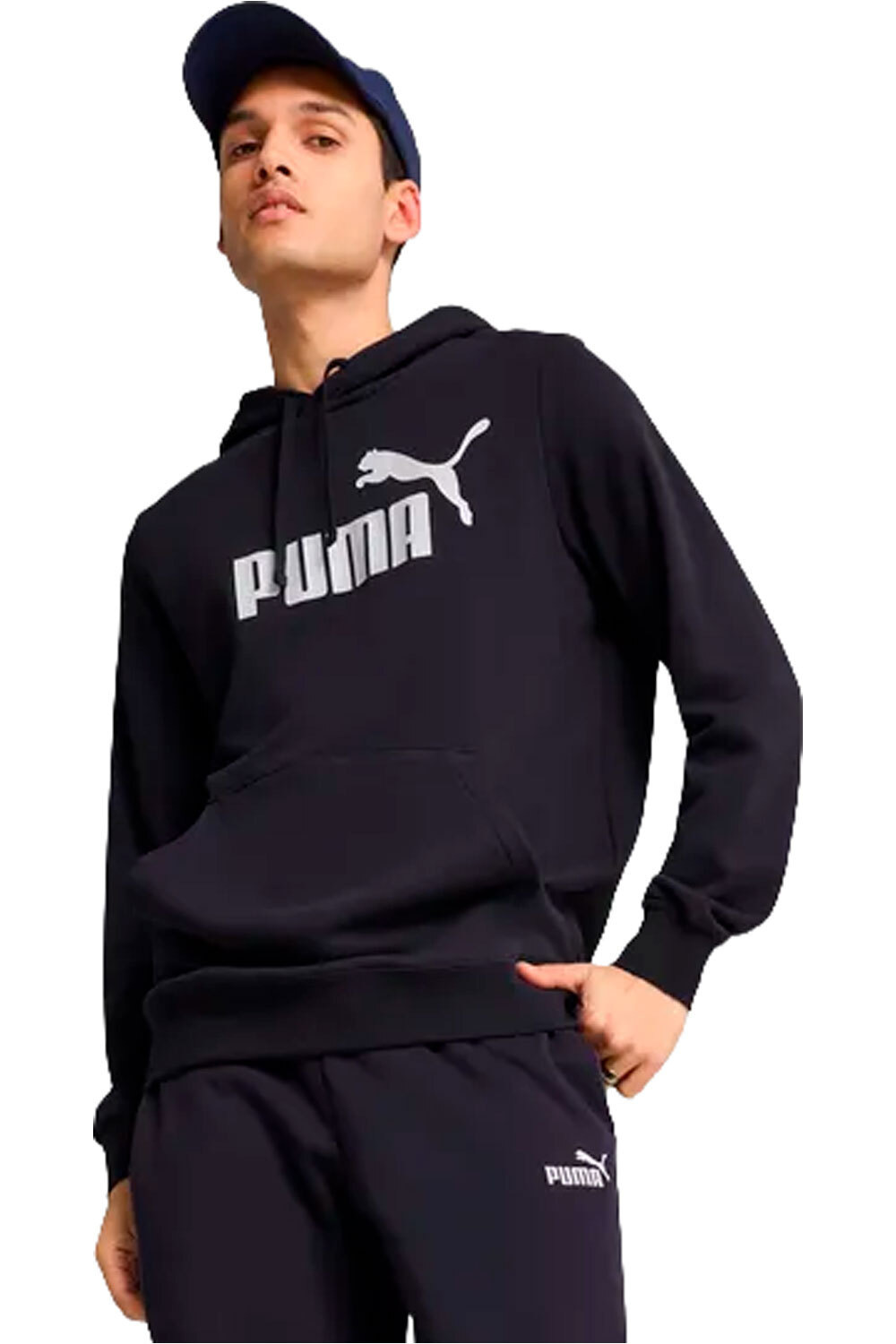 Puma sudadera hombre ESS No. 1 Logo Hoodi vista frontal
