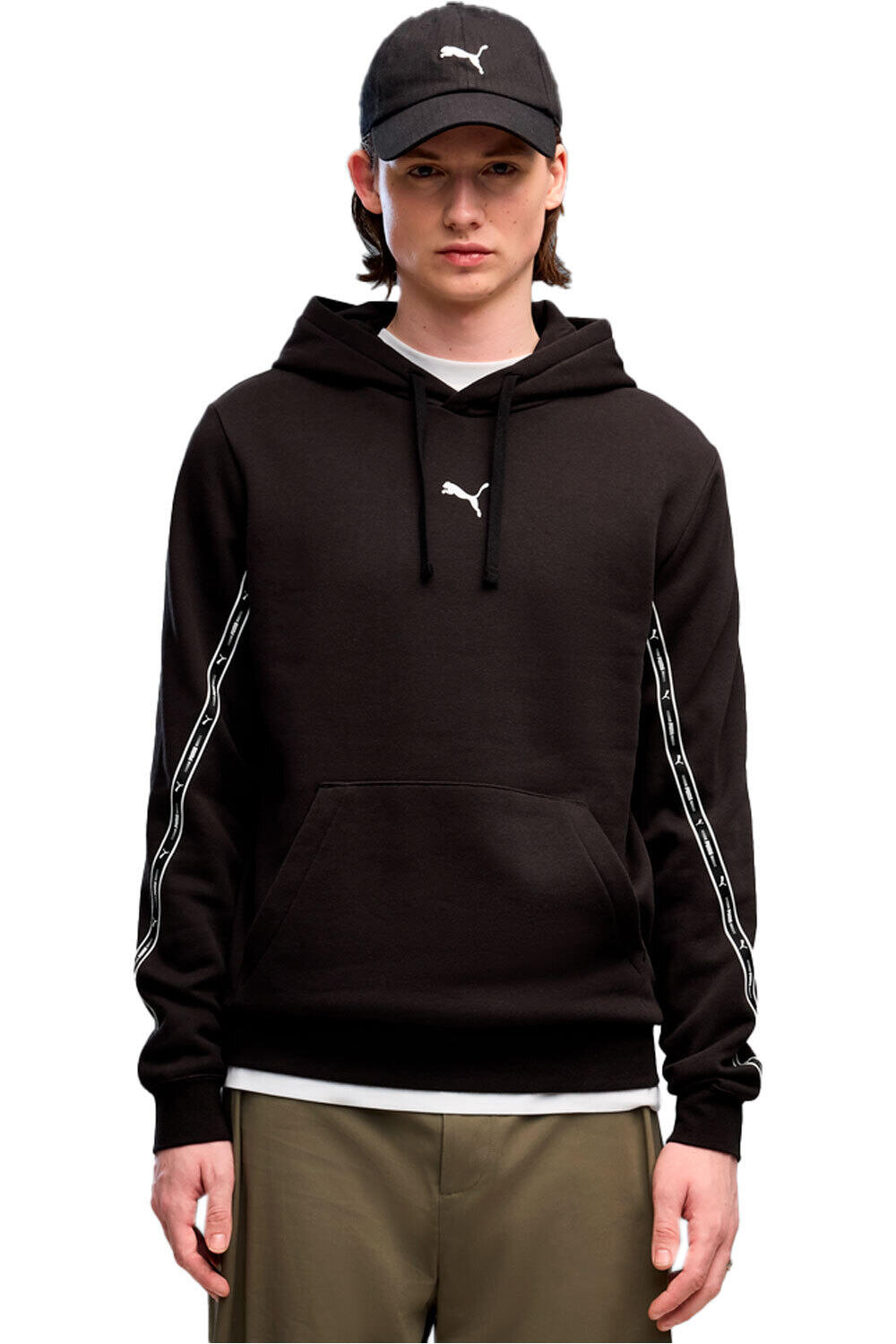 Puma sudadera hombre ESS TAPE Hoodie FL vista frontal