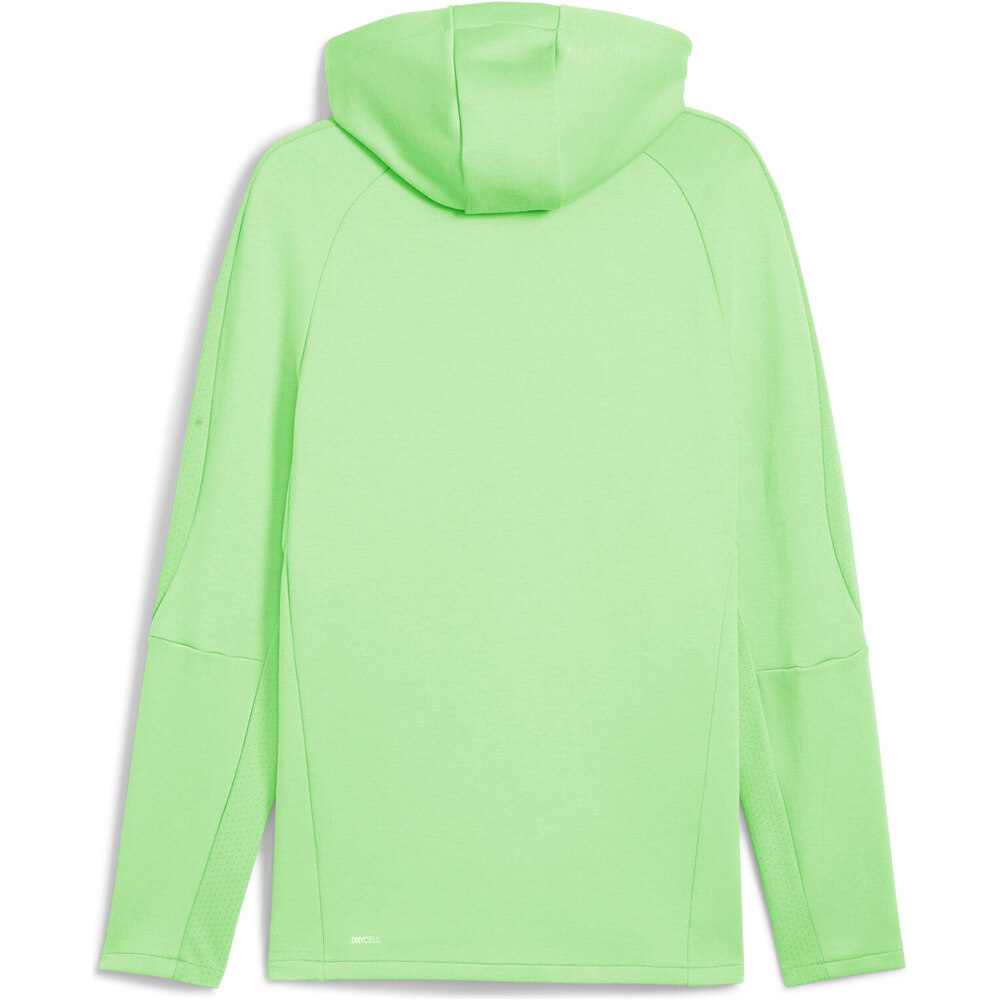 Puma sudadera hombre EVOSTRIPE Full-Zip Hoodie DK vista trasera