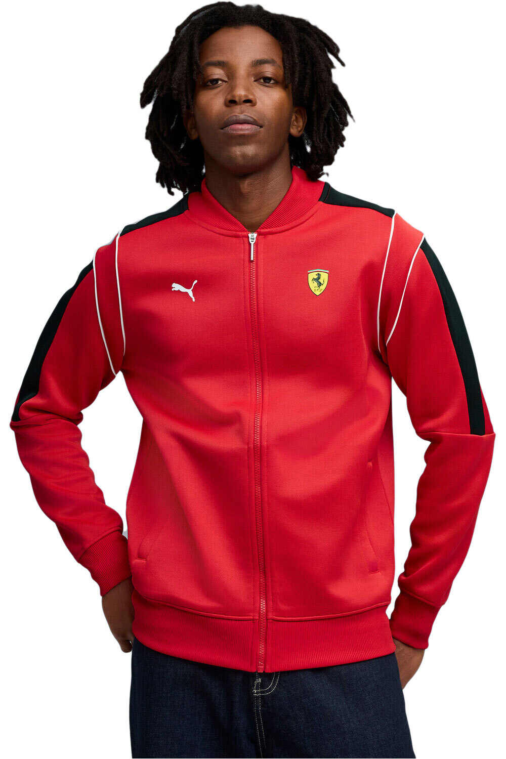 Puma sudadera hombre Ferrari MT7 Track Ja vista frontal