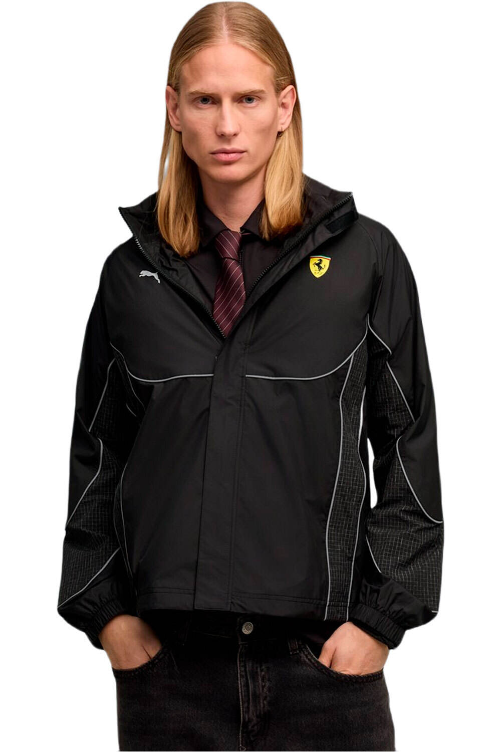 Puma sudadera hombre Ferrari PUMATECH-X J vista frontal