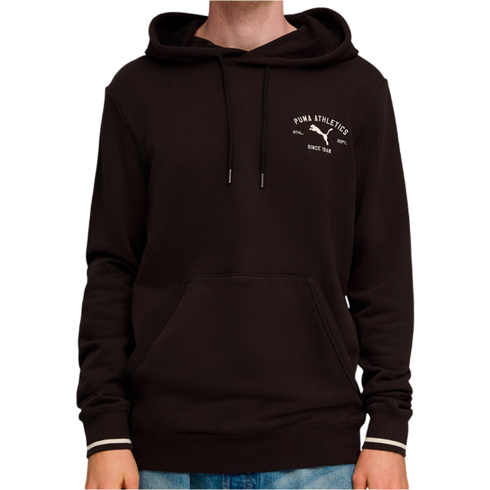 Puma sudadera hombre PUMA CLASS Graphic H vista frontal