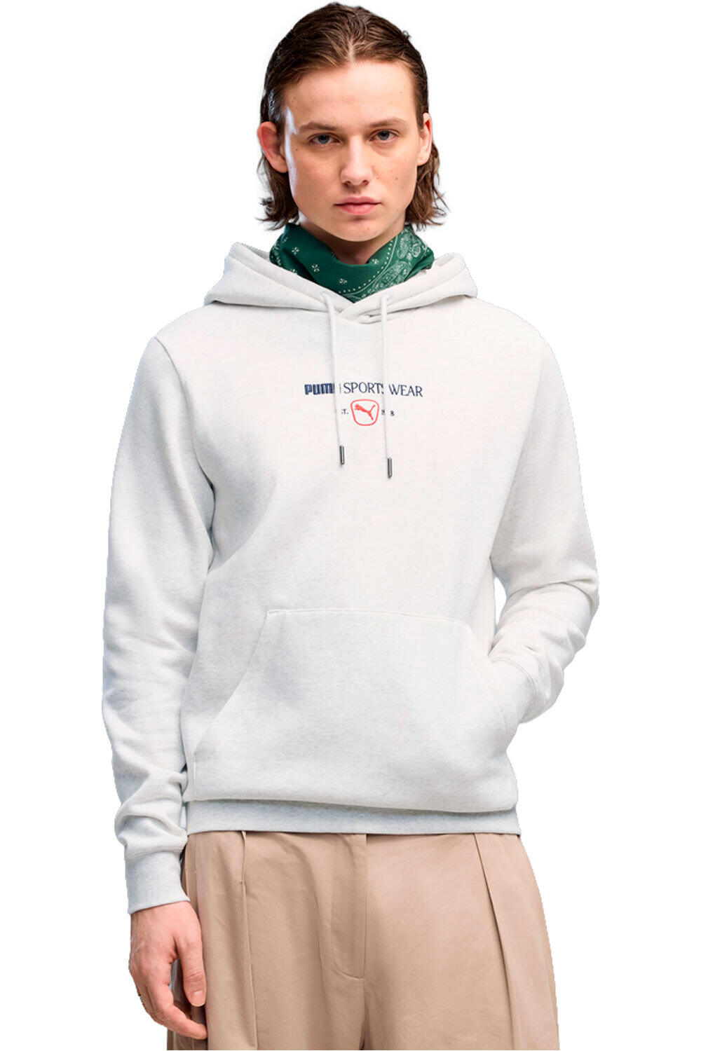 Puma sudadera hombre PUMA CLASS Graphic H vista frontal