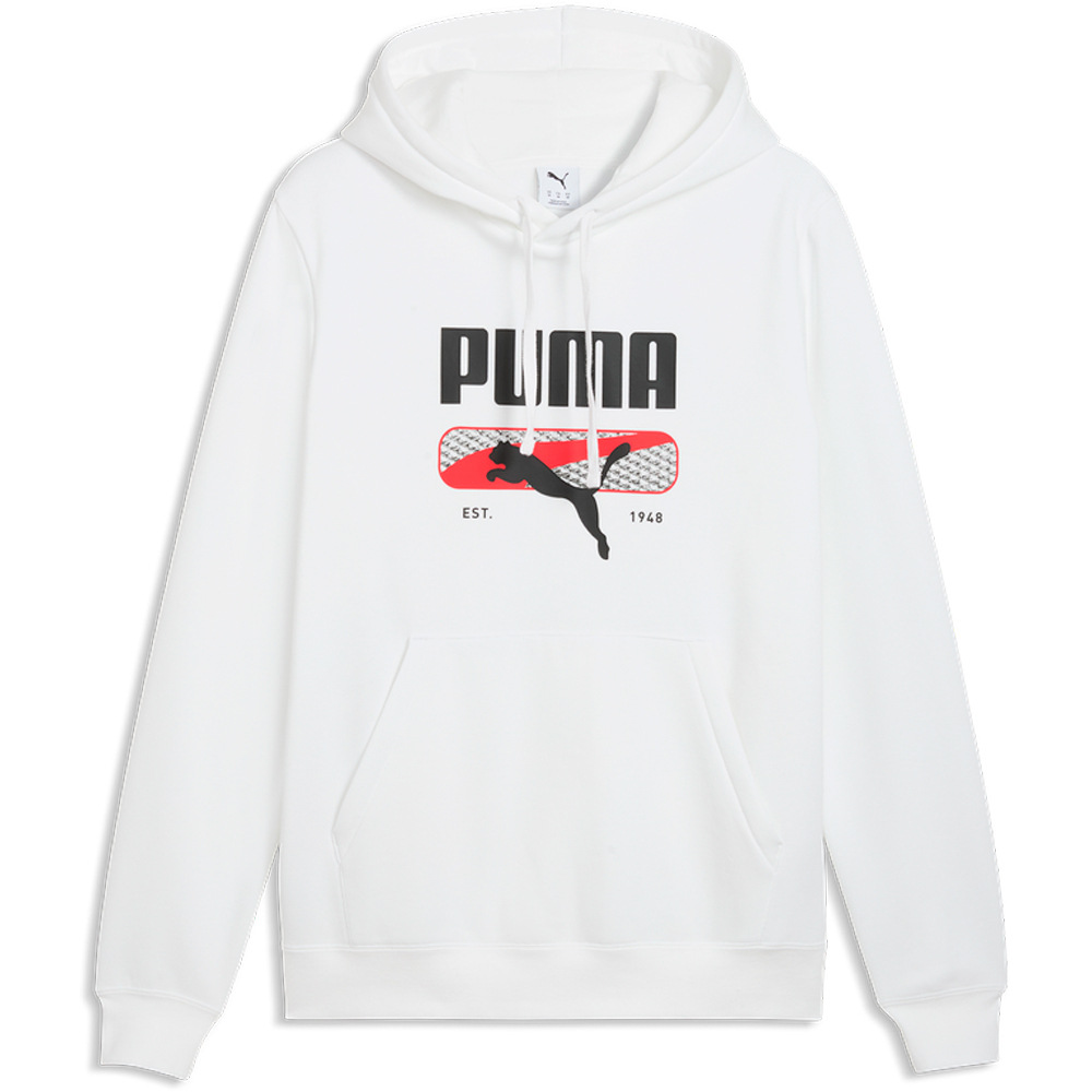 Puma sudadera hombre PUMA SPORT Logo Play vista frontal