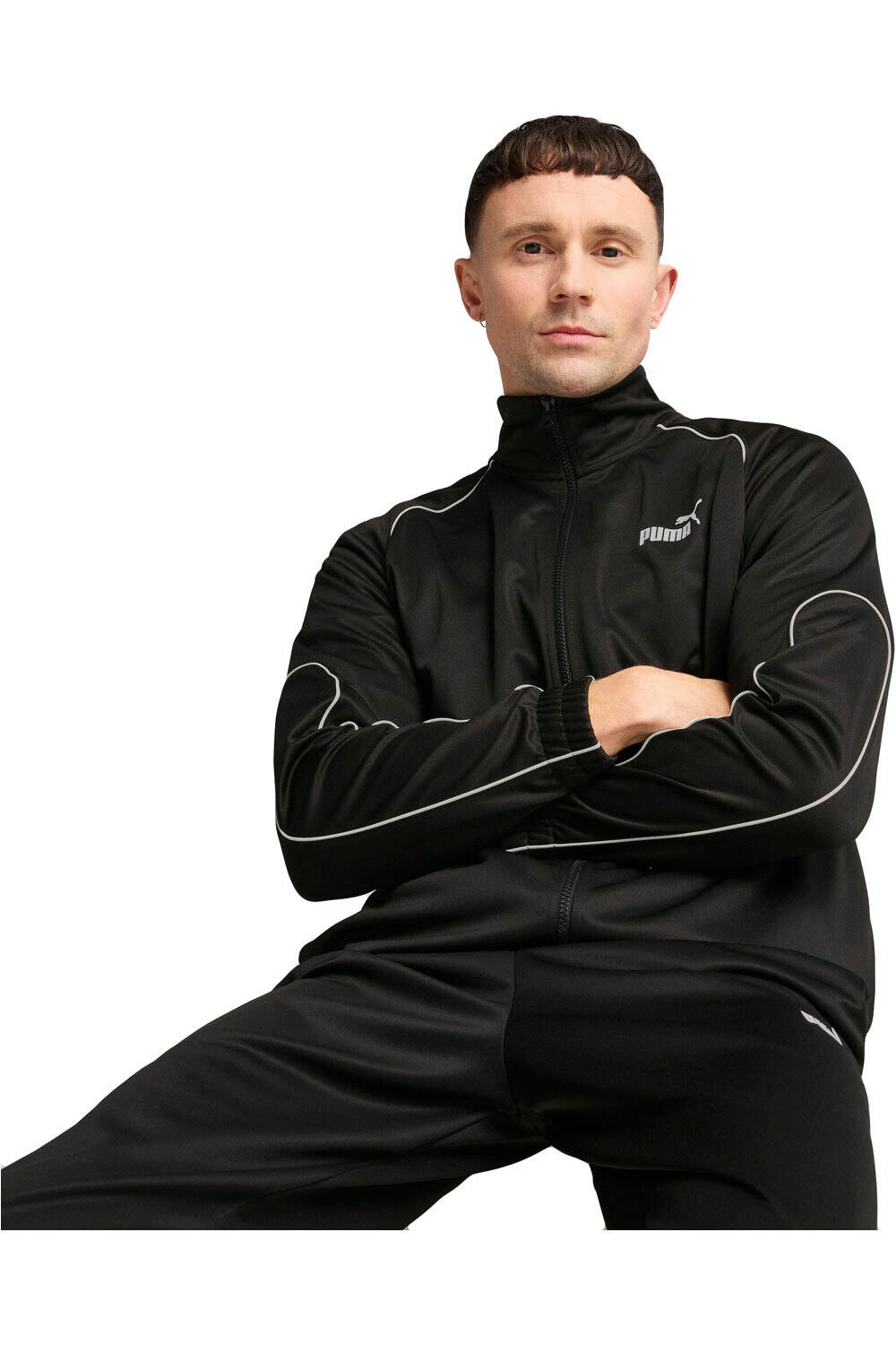 Puma sudadera hombre PUMA SPORT Poly Track Jacket vista frontal