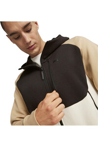 Puma sudadera hombre PUMATECH FZ Hoodie DK vista detalle