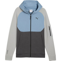 Puma sudadera hombre PUMATECH FZ Hoodie vista detalle