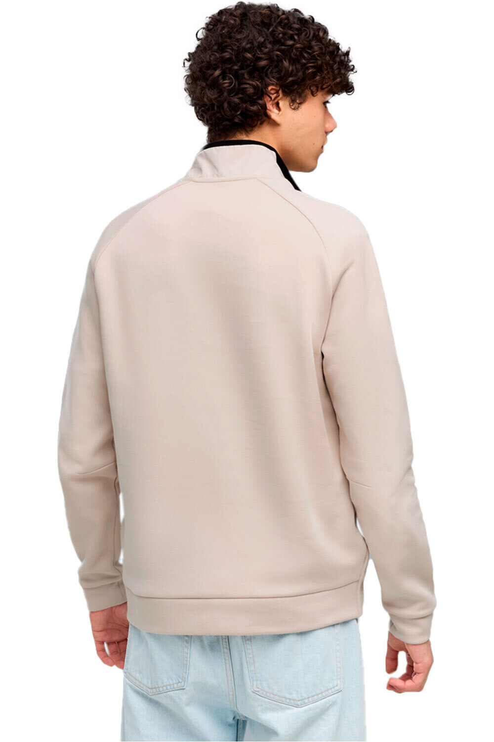 Puma sudadera hombre PUMATECH Half Zip DK vista trasera