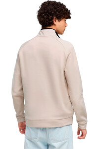 Puma sudadera hombre PUMATECH Half Zip DK vista trasera