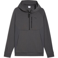 Puma sudadera hombre PUMATECH Half Zip Ho vista frontal