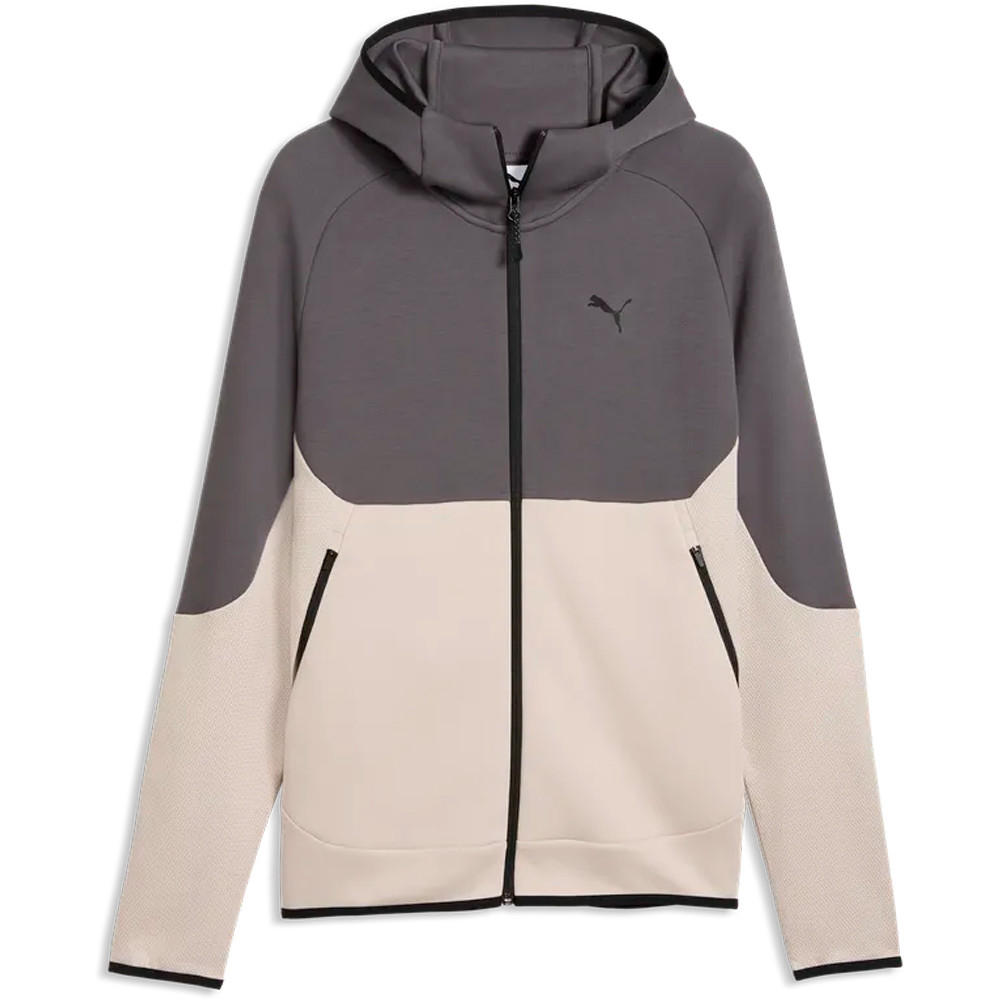 Puma sudadera hombre PUMATECH Slim Elevat vista frontal
