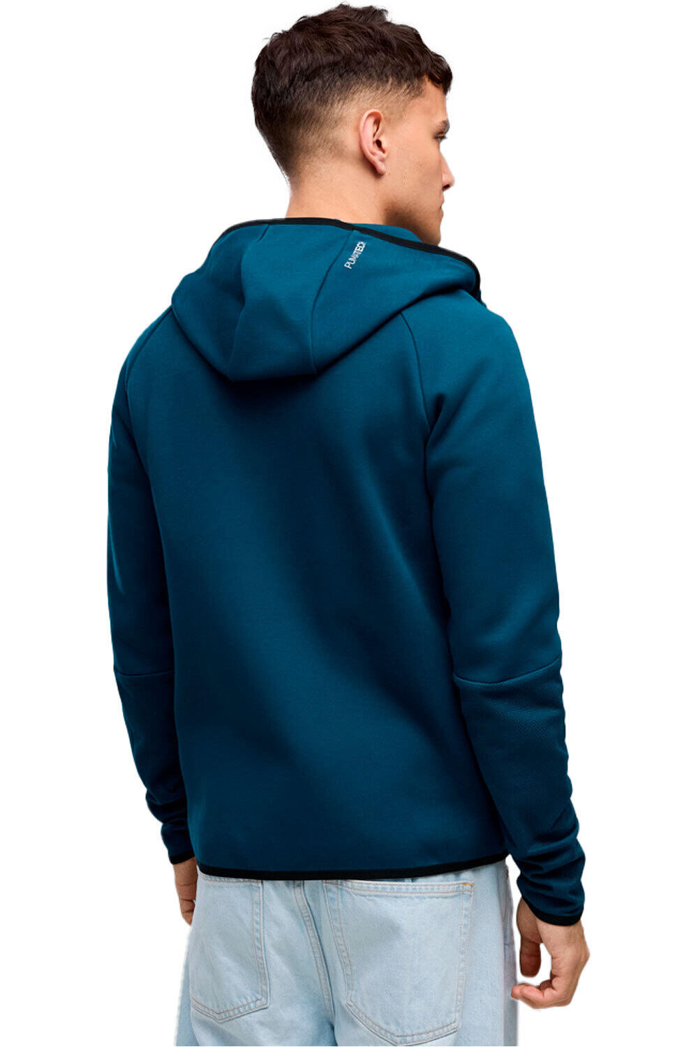 Puma sudadera hombre PUMATECH Slim Elevat vista trasera